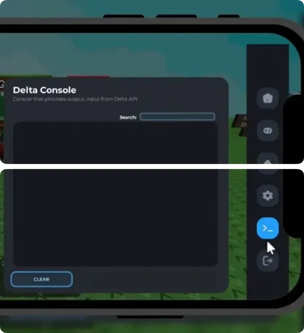 Delta Executor Console API Output Interface