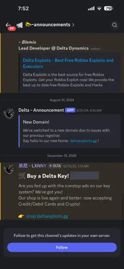 Discord Announcements